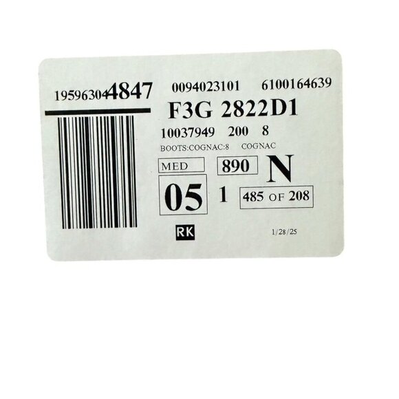 Beek Womens Cognac Brown Leather Falcon Zipper Up Ankle Bootie Sz 8 M New - Picture 9 of 11